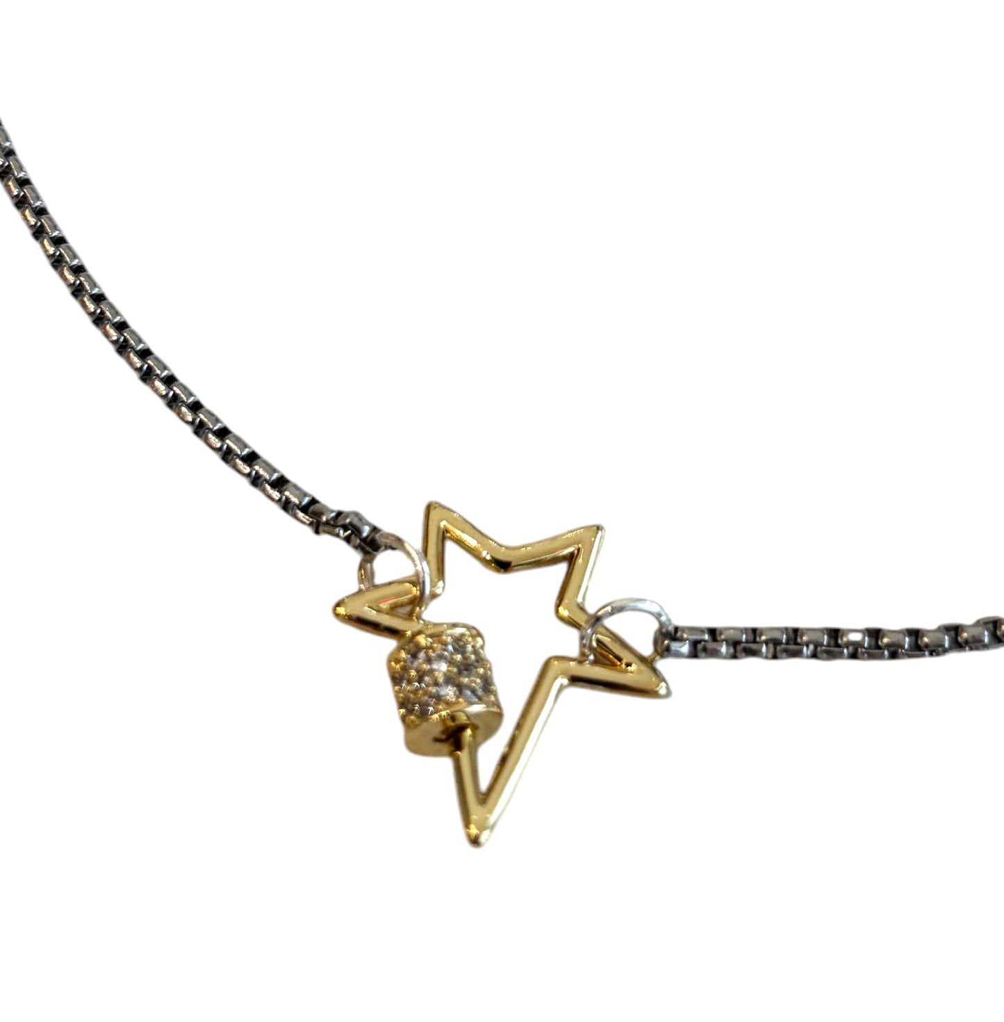 Mini sparkle star lock