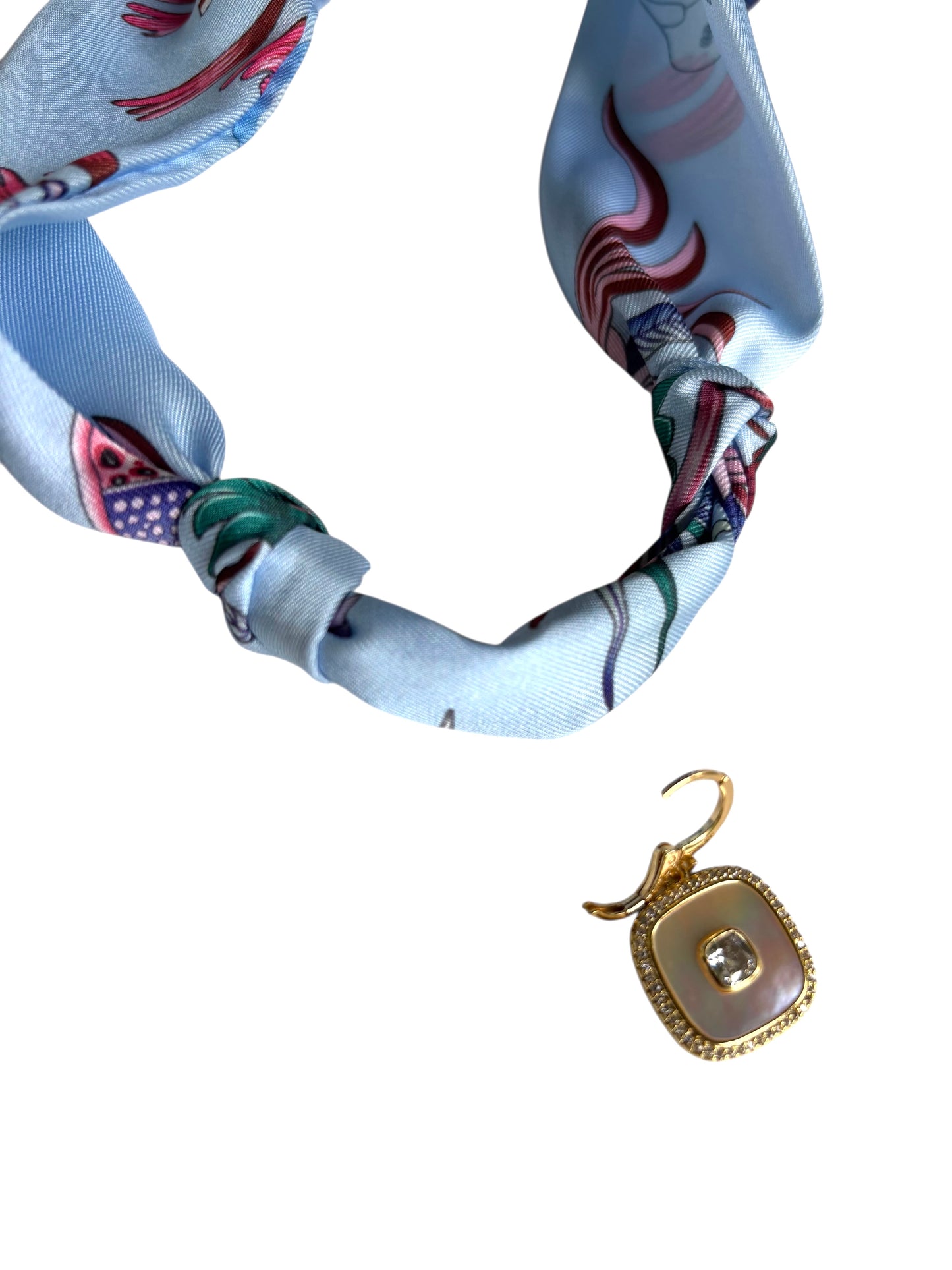 Tuscany scarf necklace