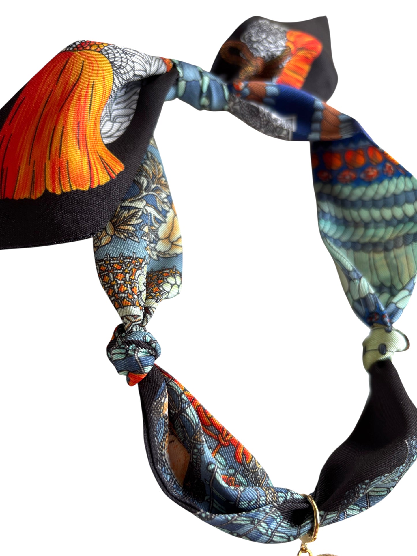 Luxe Chain Scarf Necklace