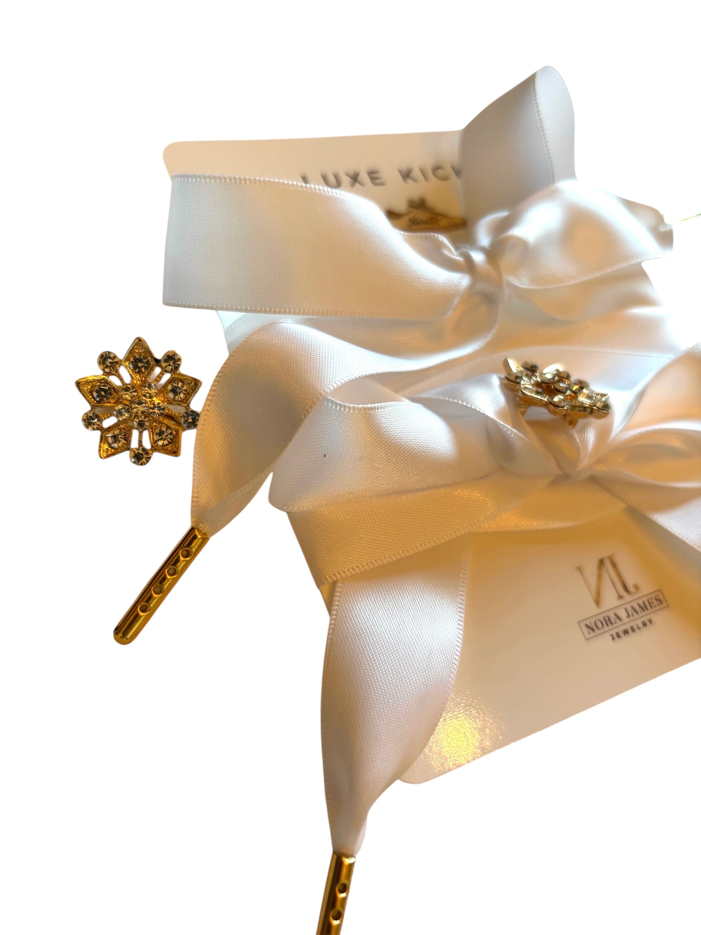 Luxe Kicks Shoelaces/Snow Glow