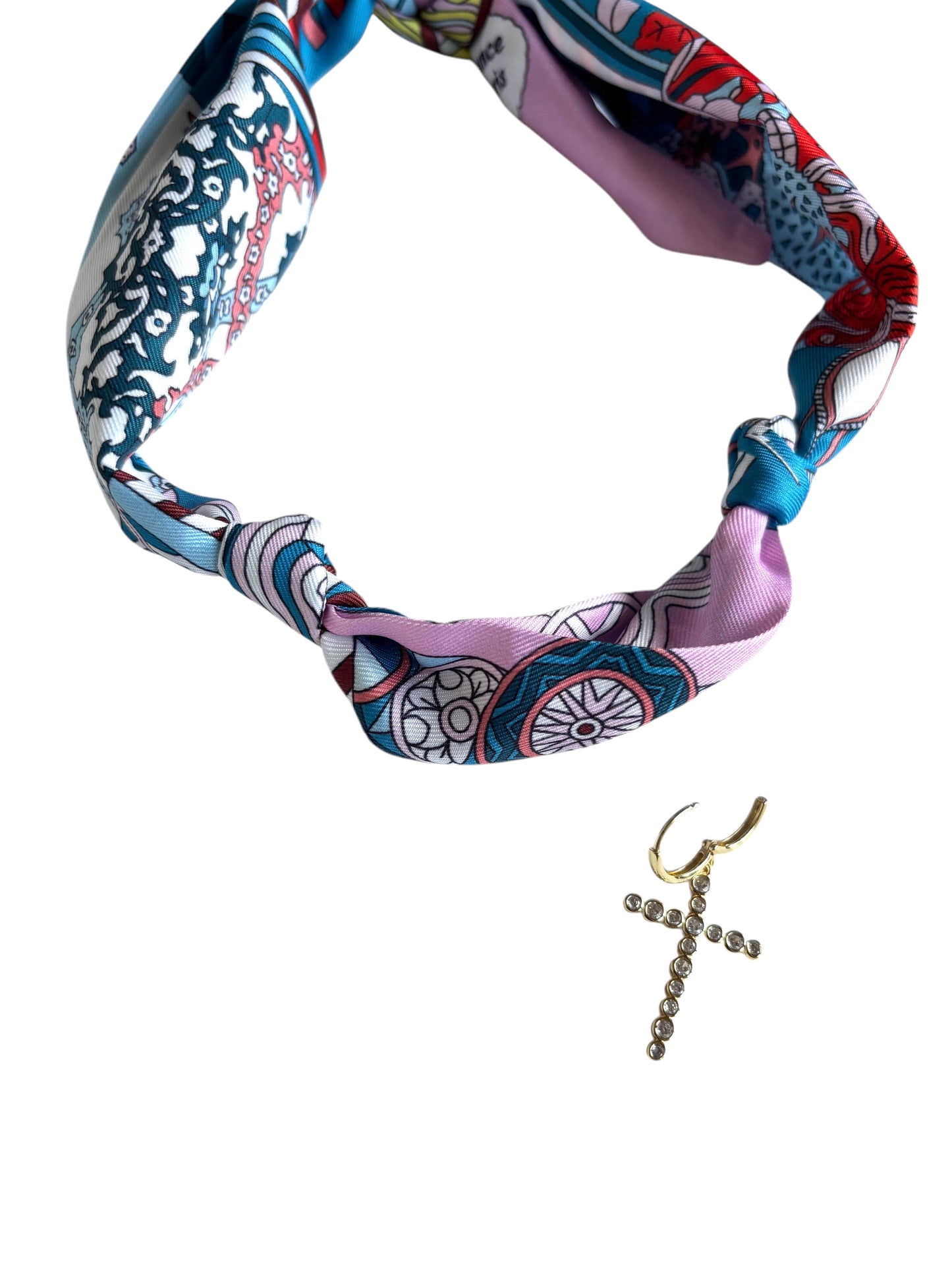 Rowan scarf necklace