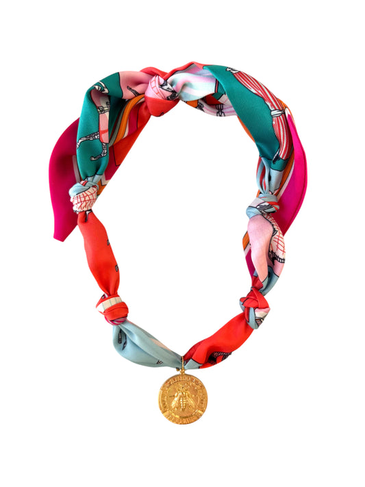 Belmont scarf necklace