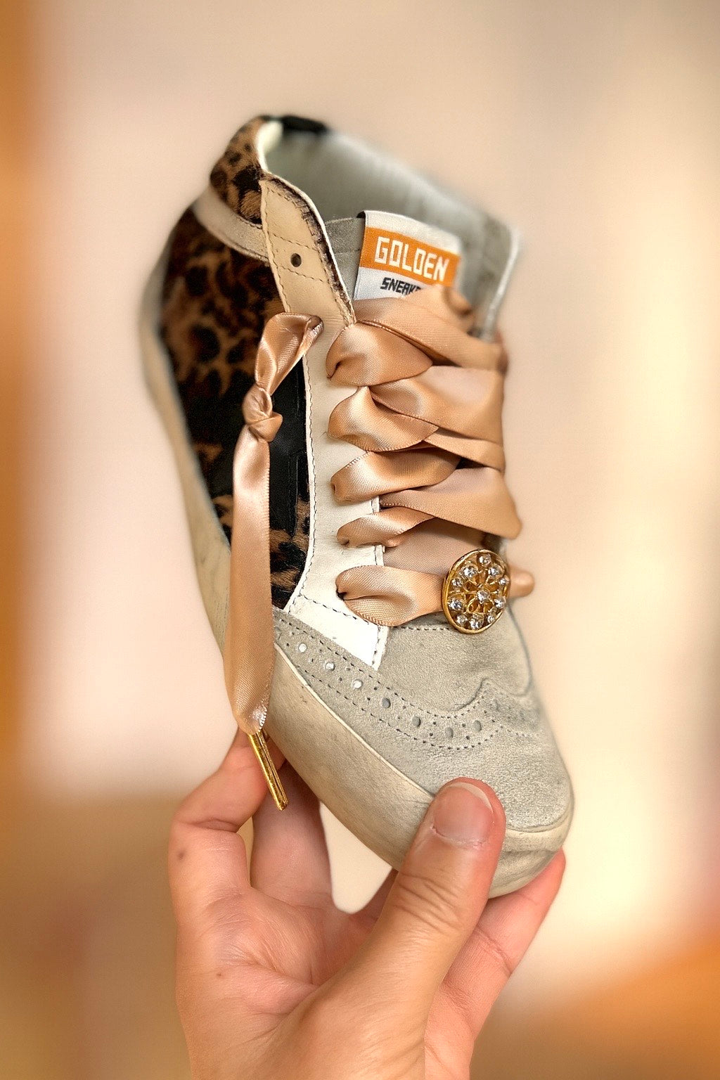 Luxe Kicks Shoelaces/Golden Khaki