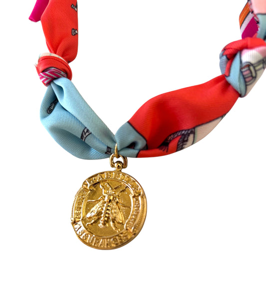 Belmont scarf necklace