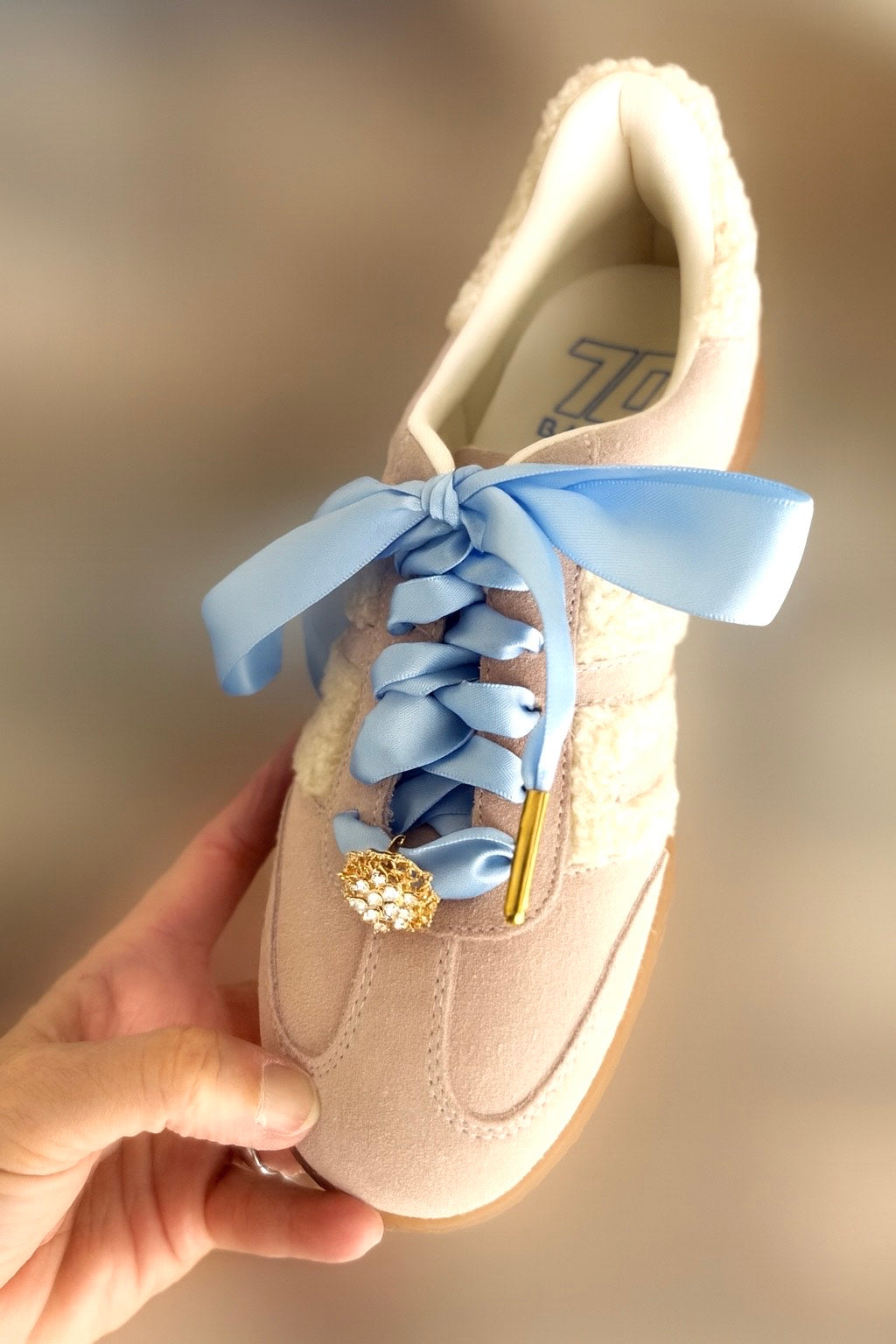Luxe Kicks Shoelaces/Icy Blue