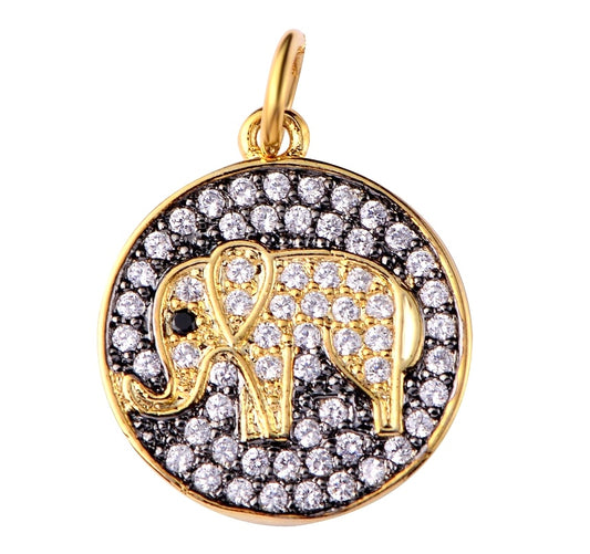 Baby elephant charm