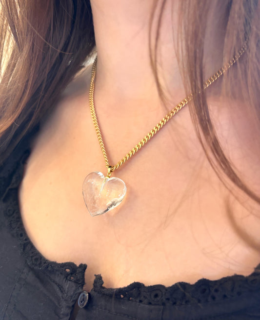 Nothing Personal Heart Necklace