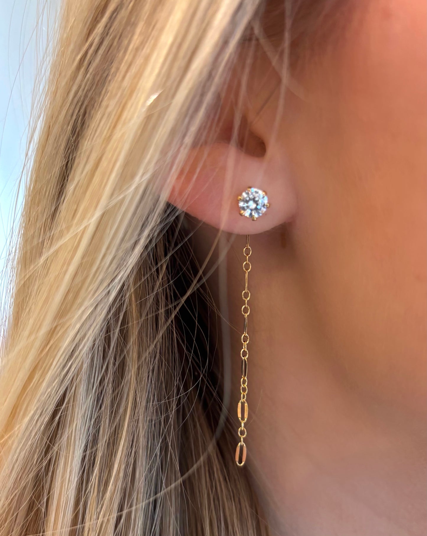 Evermore chain earrings