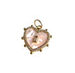 Mother of pearl heart charm