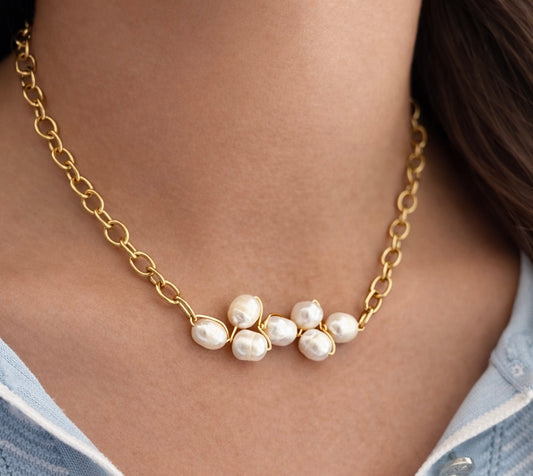 Untamed Pearl Necklace