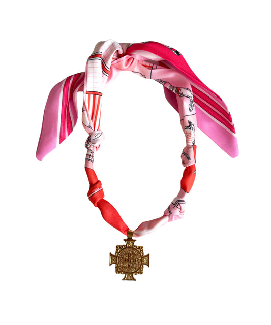 Bella scarf necklace