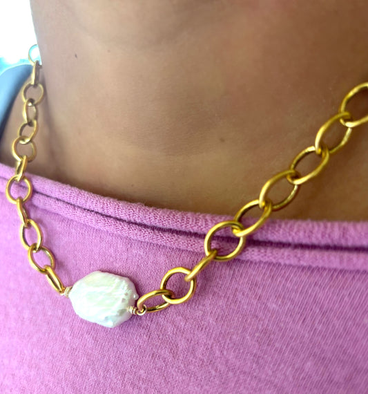 Brylie Pearl Necklace