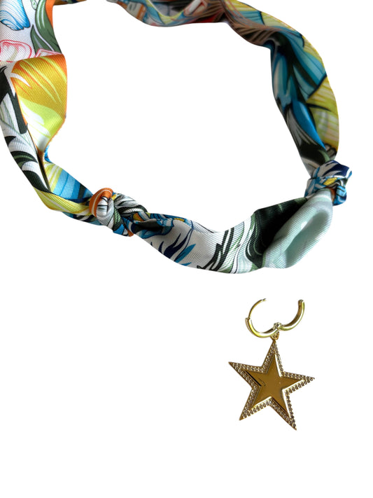 Ariel scarf necklace