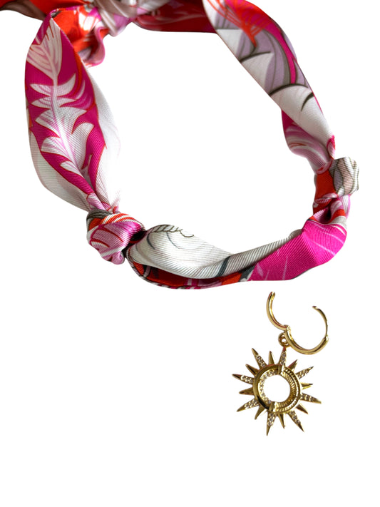 Paloma scarf necklace