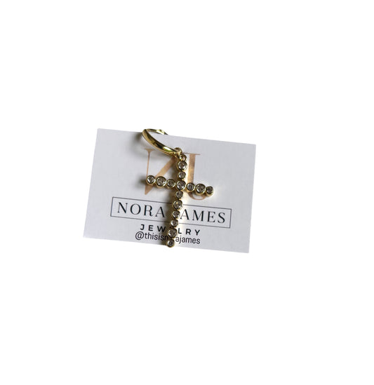 Sparkle cross charm