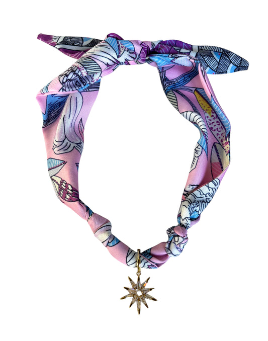 Waverly scarf necklace