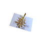 Pointed star charm