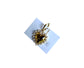 Golden heart charm