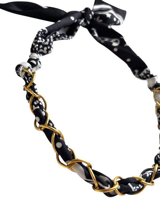 Luxe Chain Scarf Necklace
