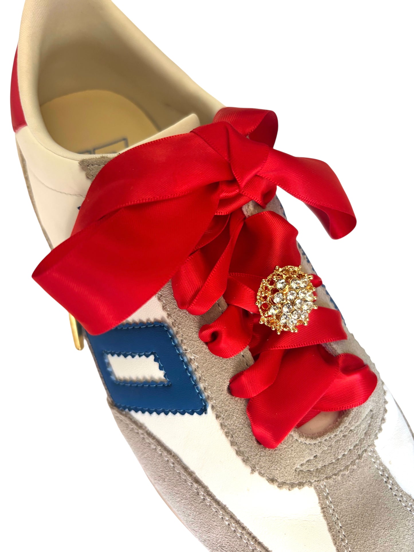 Luxe Kicks Shoelaces/Rosie Red