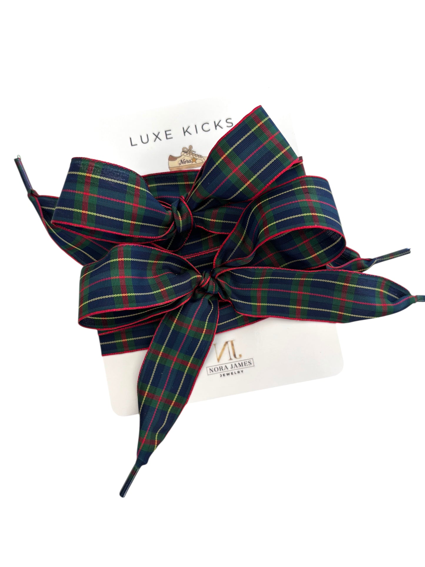 Luxe Kicks Shoelaces/Urban Plaid