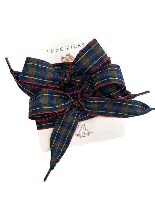 Luxe Kicks Shoelaces/Urban Plaid