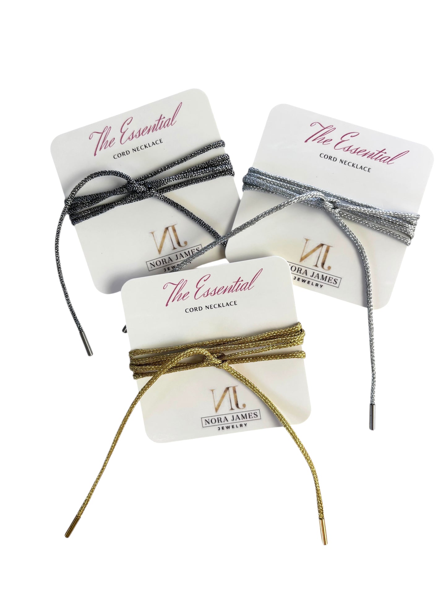 The essential cord necklace