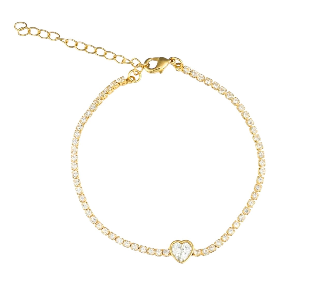 Change Of Heart Tennis Bracelet