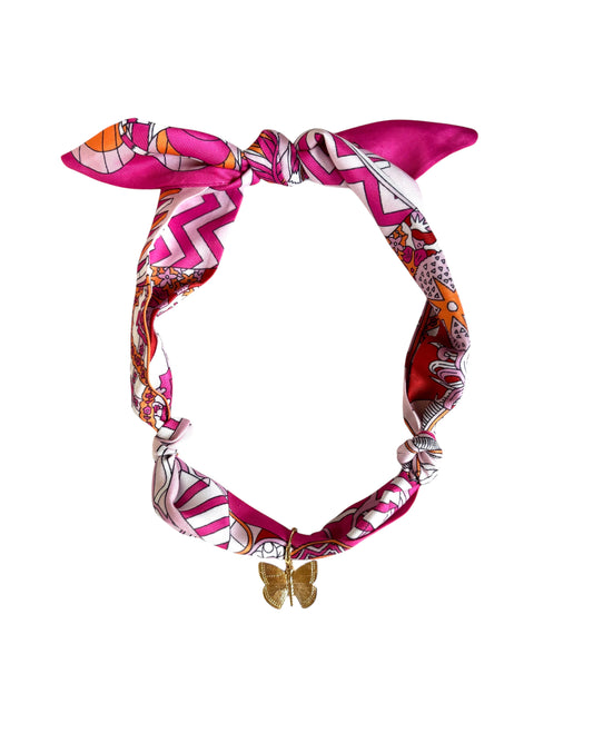 Willow scarf necklace