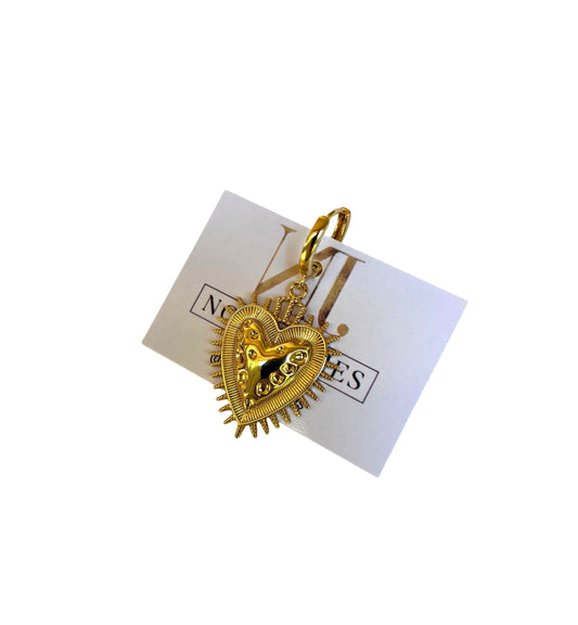 Sunburst charm
